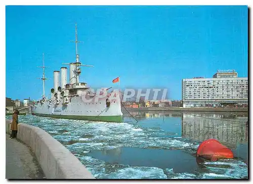 Cartes postales moderne Leningrad The Cruiser Aurora