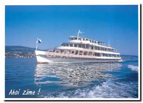 Cartes postales moderne Ahoi zame Zurichsee