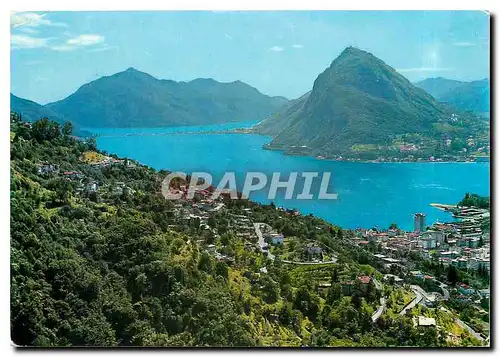 Cartes postales moderne Albonago Lugano Village de vacances de la Caisse suisse de voyage