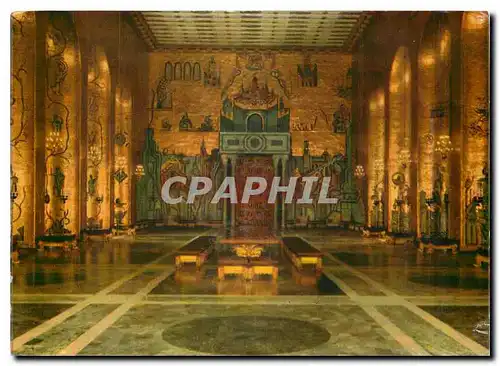 Cartes postales moderne City Hall Stockholm Banquet room Golden Hall