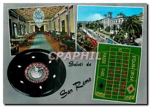 Cartes postales moderne Saluti di San Remo