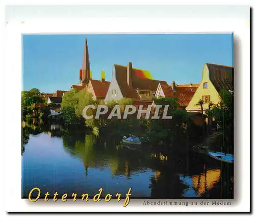 Cartes postales moderne Otterndorf Abendstimmung an der Medem