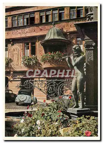 Cartes postales moderne Universitatsstadt Tubingen Marktbrunnen mit Rathaus