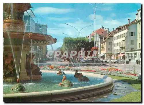 Cartes postales moderne La Chaux de Fonds Fontaine Monumentale