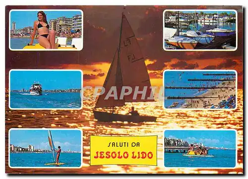 Cartes postales moderne Saluti da Jesolo Lido