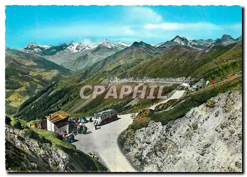 Cartes postales moderne Passo del Giovo 2100 Jaufenpass Autobus