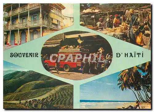 Cartes postales moderne Souvenir d'Haiti