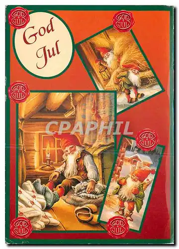 Cartes postales moderne God Jul Gott Nytt Ar