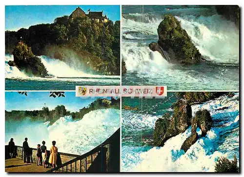 Cartes postales moderne Rheinfall Schweiz