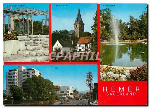 Cartes postales moderne Hemer Sauerland