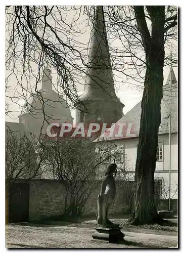 Cartes postales moderne Fulda Im Vordergrund die Karolingische St Michaelskirche