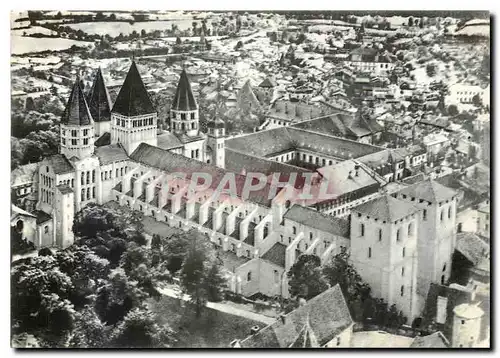 Cartes postales moderne Cluny S et L Vue aerienne