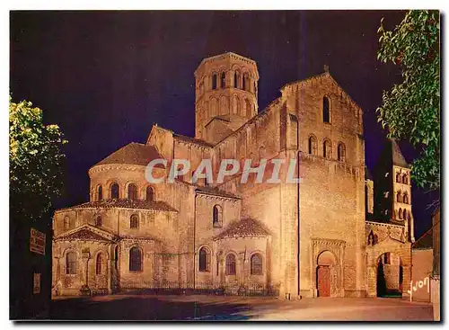 Cartes postales moderne Paray-le-Monial La Basilique et son abside (XIe et XIIe siecle)