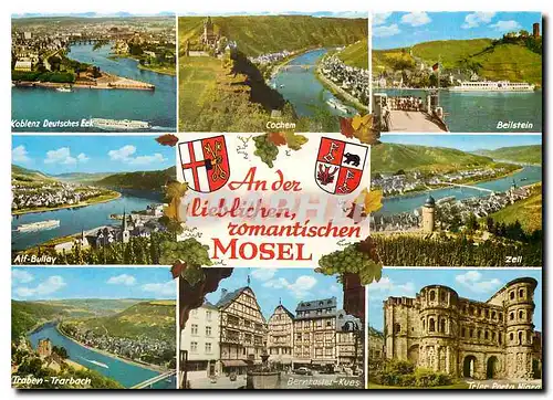 Cartes postales moderne An der lieblichen romantischen Mosel