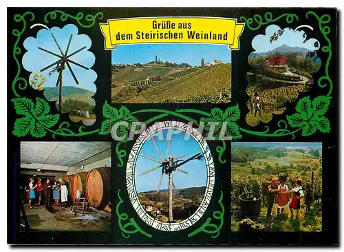 Cartes postales moderne Gruesse aus dem Steirischen Weinland