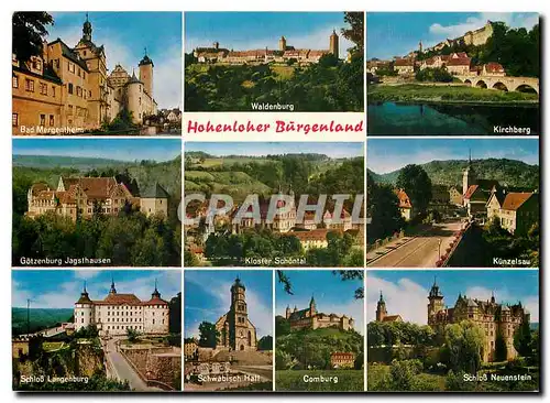 Cartes postales moderne Hohenloher Buergenland