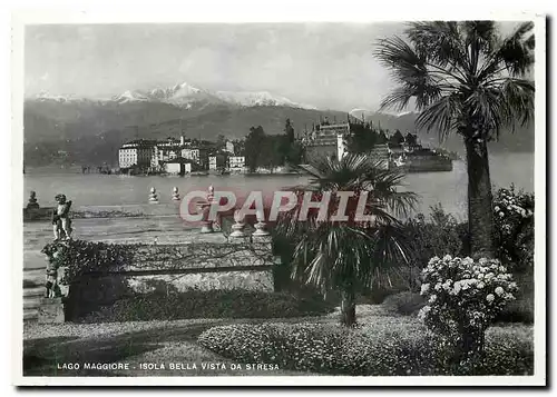 Cartes postales moderne Lago Maggiore - Isola Bella Vista da Stresa