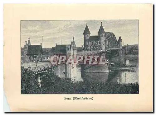 Cartes postales moderne Bonn (Rheinbruecke)