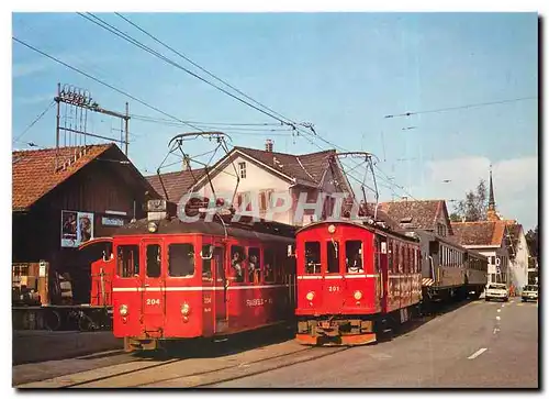 Cartes postales moderne Seltene Kreuzung in M�nchwiten TG