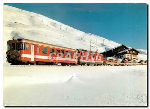 Cartes postales moderne Autozug ob Andermatt