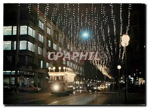 Cartes postales moderne Zurich  Weihnachtsdekoration an der Bahnhofstrasse