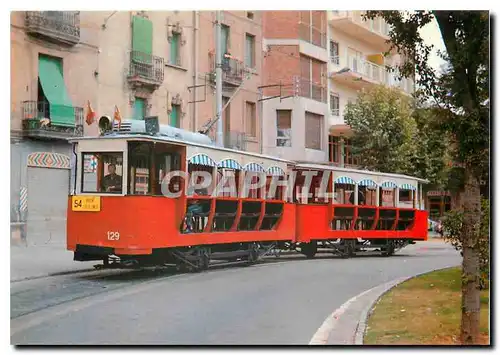 Cartes postales moderne Tran-vies de Barceloa