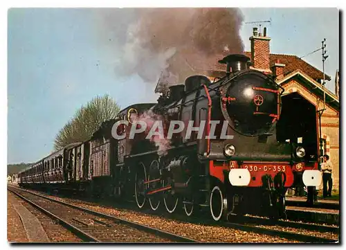 Cartes postales moderne LOCOMOTIVE POUR TRAINS DE VOYAGEURS Type 230 G 353