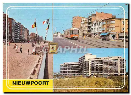 Cartes postales moderne Un bonjour de NIEUWPOORT