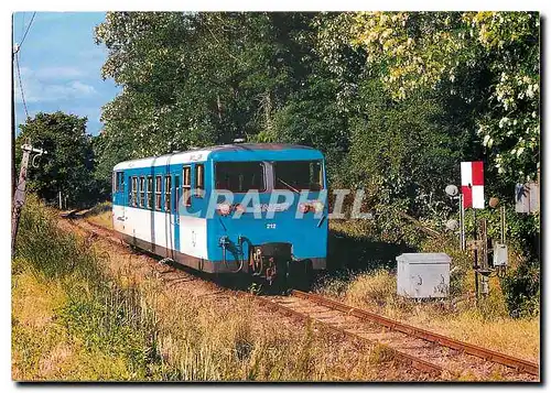 Cartes postales moderne CHEMIN DE FER du BLANC � ARGENT