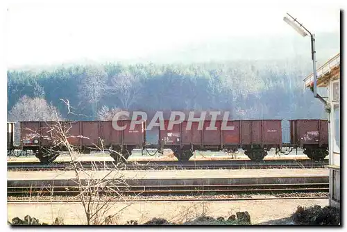 Cartes postales moderne Train Wagons