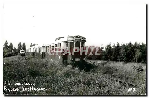 Cartes postales moderne Hellevoetsluis Rydeno Tram Museum