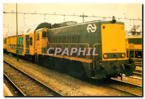 Cartes postales moderne NS DIESELLOKOMOTIEF 2343 MET