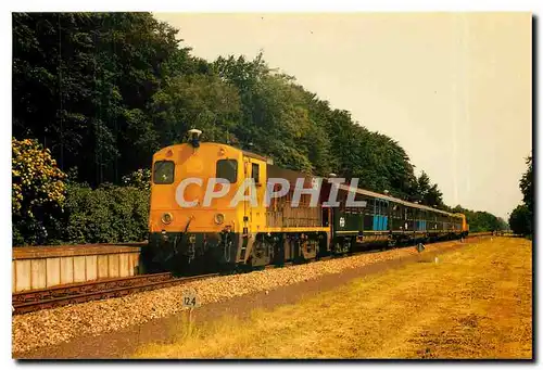 Cartes postales moderne DIESEL-PERSONEN TREIN BIJ HEINO