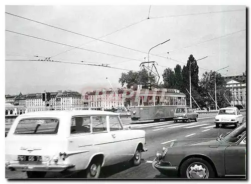 Cartes postales moderne Be 4/4 738 au Pont du Mont-Blanc