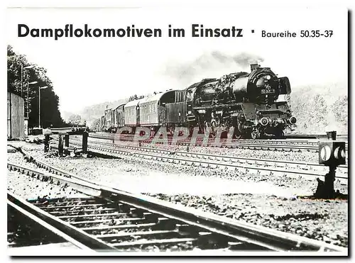 Cartes postales moderne Dampflokomotiven im Einsatz