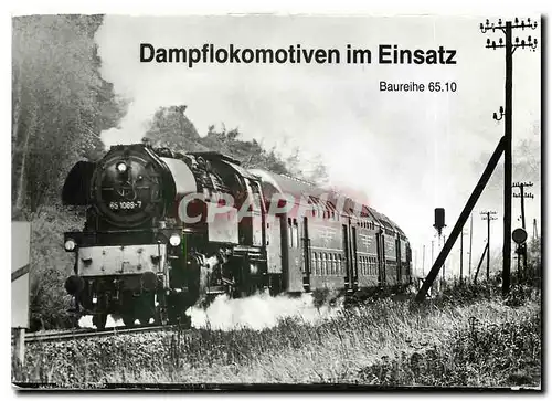 Cartes postales moderne Dampflokomotiven im Einsatz