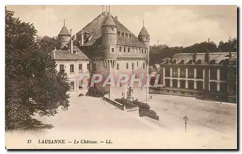 Cartes postales Lausanne Le Chateau