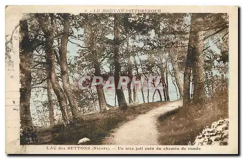 Cartes postales Lac des Settons Nievre