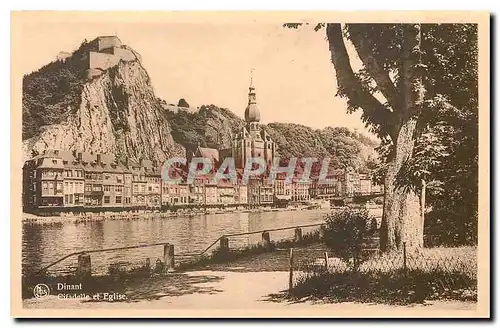 Cartes postales Dinant Citadelle et Eglise