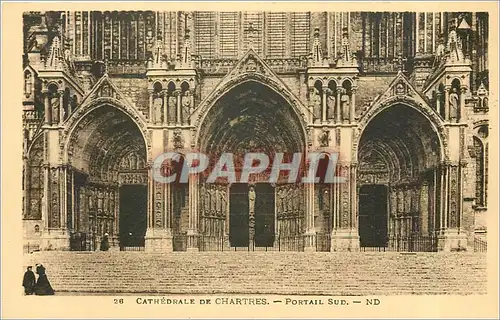 Cartes postales CATHEDRALE DE CHARTRES