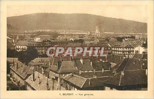 Cartes postales BELFORT. Vue generale