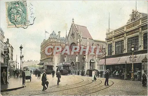 Cartes postales Lyon La place des Cordeliers Tramway