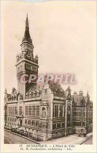 Cartes postales Dunkerque L'Hotel de Ville