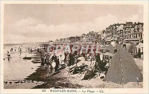 Cartes postales Malo les Bains La Plage