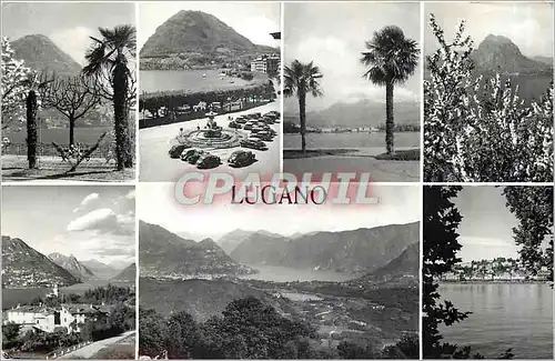 Cartes postales moderne Lugano