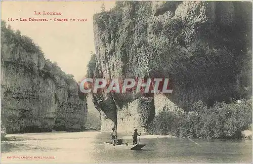 Cartes postales La Lozere Les Detroits Gorges du Tarn