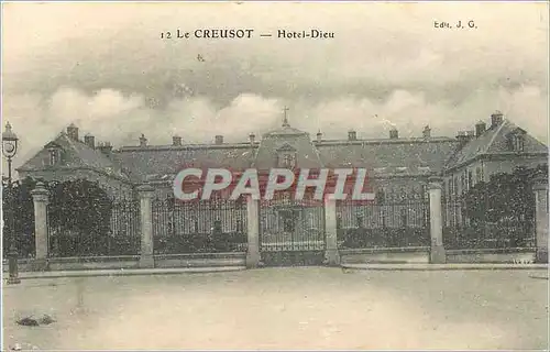 Cartes postales Le Creusot Hotel Dieu