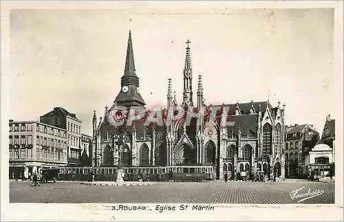 Cartes postales Roubaix Eglise St Martin