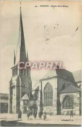 Cartes postales Troyes Eglise Saint Remy