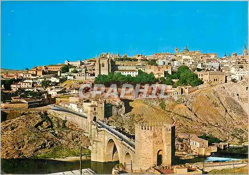 Cartes postales Toledo Pont de Saint Martin et vue partielle